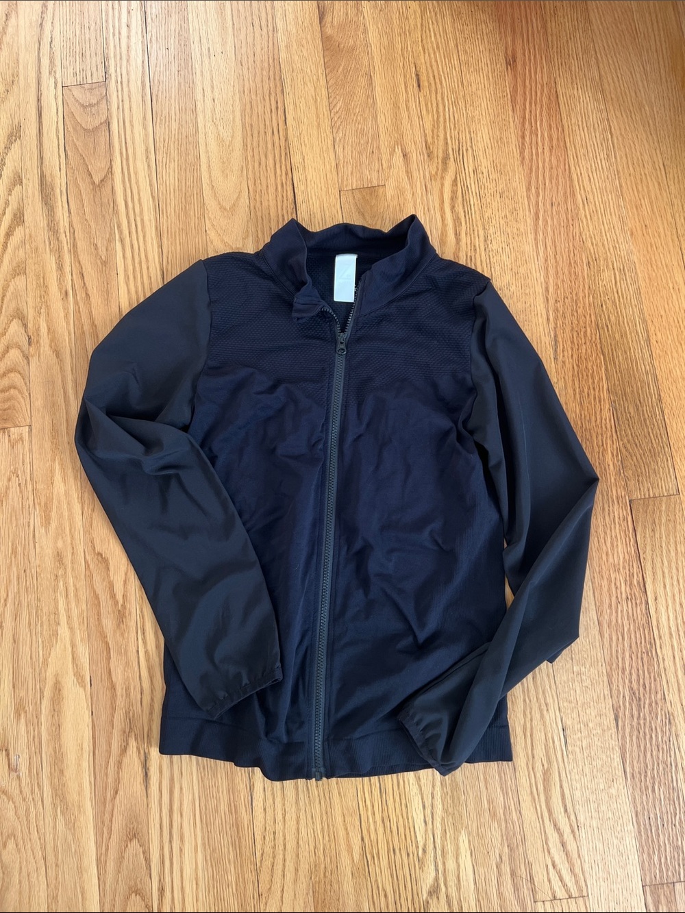 Zella Lightweight Black Full-Zip Shirt Jacket